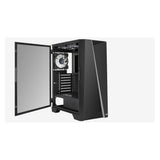 AeroCool Boitier Moyen Tour ATX Mirage V2 RGB avec panneau vitré (Noir) (ATX, mATX, Mini-ITX)