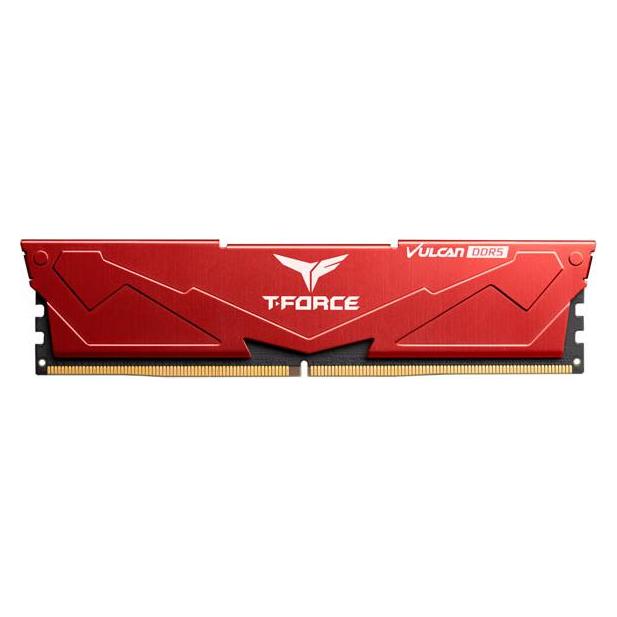 Team Group RAM Team D5 6400 32GB C40 Vulcan red K2 (2 x 16GB, 6400 MHz, RAM DDR5, DIMM)