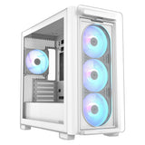 ASUS Va A23 PLUS TG ARGB WHITE (mATX, Mini-ITX)