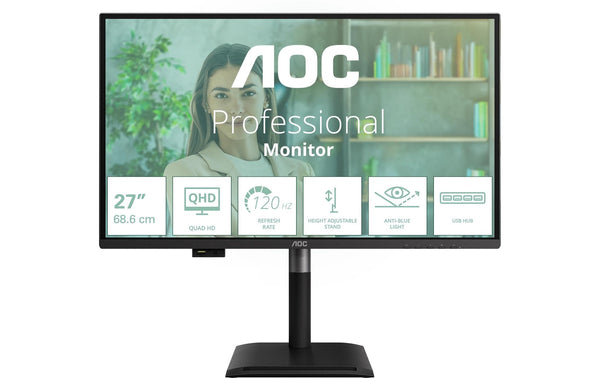 AOC 27 Q27P4U,  IPS, 2560 x 1440, 120 Hz