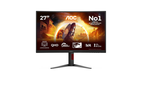 AOC Monitor 27 CQ27G4Z2 260 Hz, VA, HDMI, DP , HV