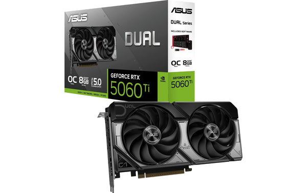 ASUS DUAL RTX5060TI O8G, GDDR7