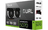 ASUS DUAL RTX5070 O12G, GDDR7