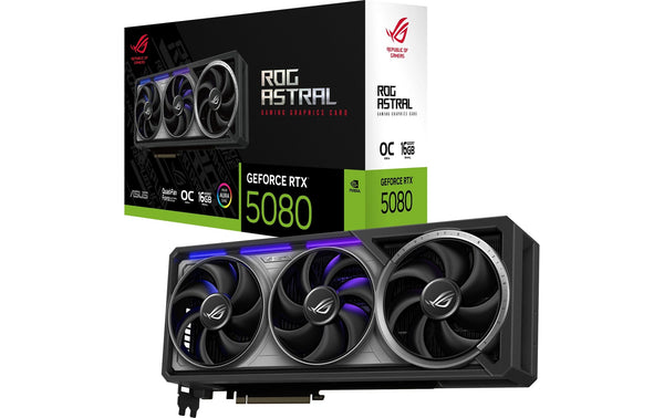 ASUS ROG ASTRAL RTX5080 O16G, GDDR7