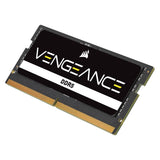 Corsair DDR5, 5200MT/s 64Go 2x32Go SODIMM, Unbuffered, 44-44-44-84, Black PCB, Std PMIC, 1.1V, VENGEANCE DDR (2 x 32GB, 5200 MHz, RAM DDR5, SO-DIMM)