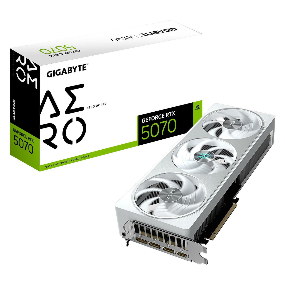 Gigabyte GeForce RTX 5070 Aero OC (12 Go, GDDR7)
