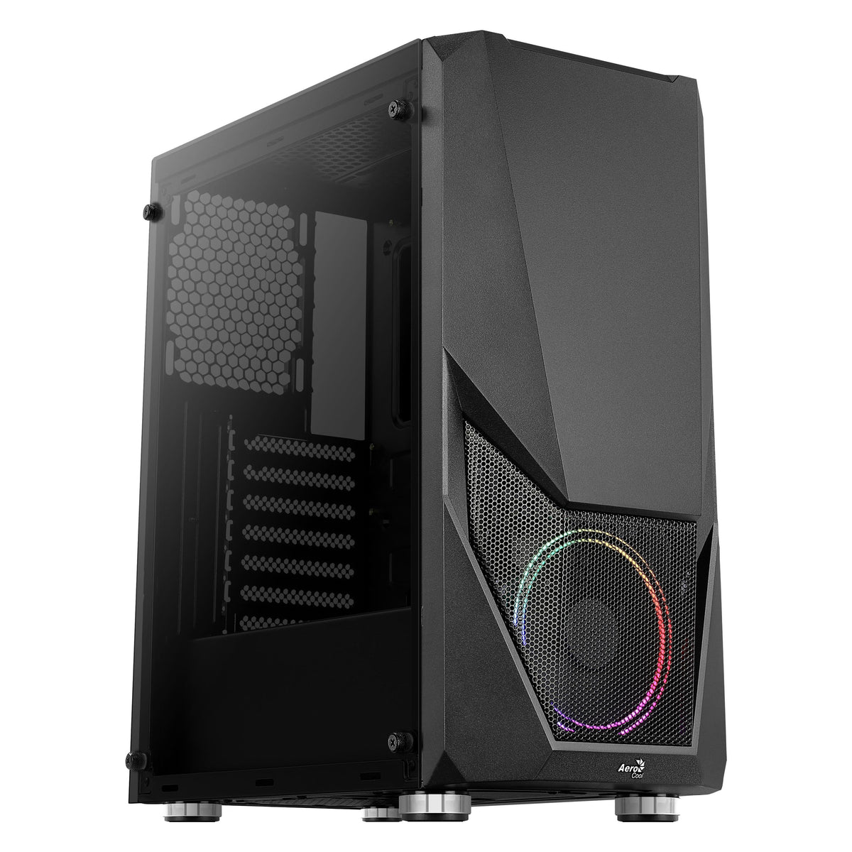 AeroCool Zauron Saturne FRGB-G-BK-v1 (ATX)