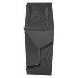 AeroCool Scape-G-BK-v3 Tour midi, verre trempé, ARGB (ATX, mATX, Mini-ITX)