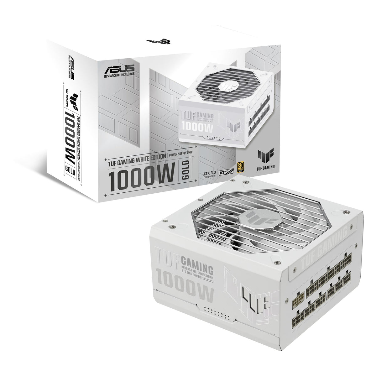 ASUS PSU TUF Gaming 1000W Gold édition blanche (1000 W)