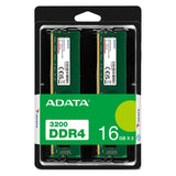 Adata DDR4 32 Go 3200-22 K2 Premier Dual Tray (2 x 16GB, 3200 MHz, RAM DDR4)