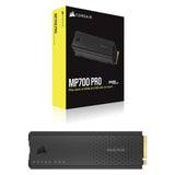 Corsair MP700 PRO 4TB NVMe PCIe M.2 SSD avec refroidisseur (4000 Go, M.2 2280)