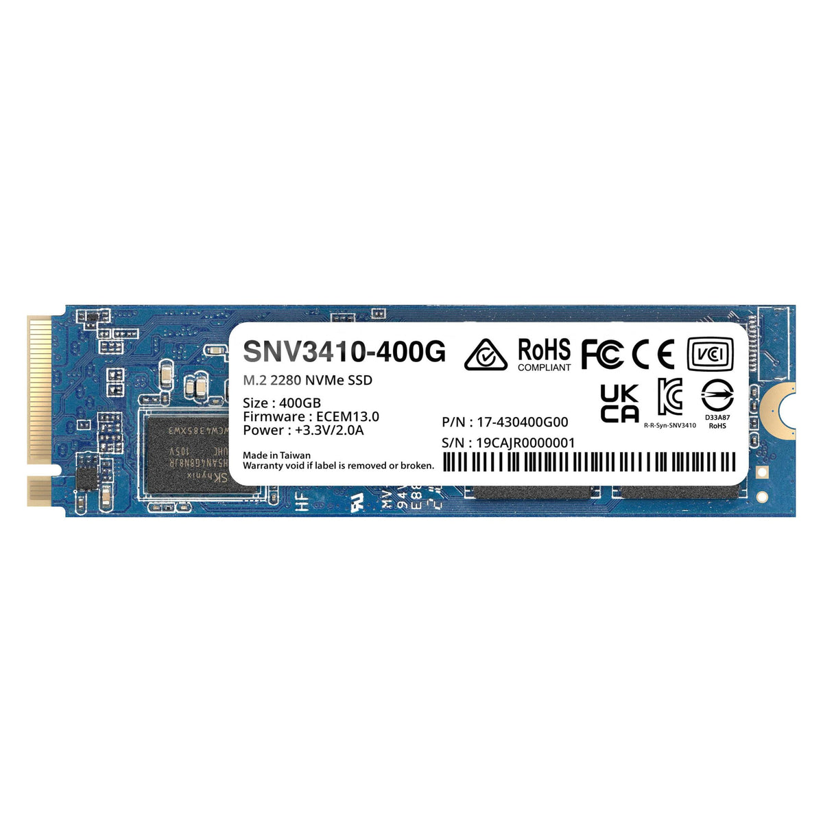 Synology SNV3410-400G (400 Go, M.2 2280)