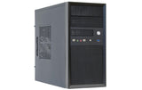 Chieftec mATX Gehäuse CT-01B, black