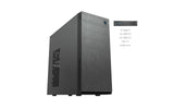 Chieftec Midi Tower HC-10B-OP, schwarz o.NT