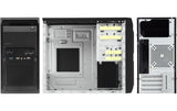 Chieftec Midi Tower LT-01B-350GPB, black
