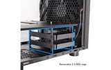 Chieftec Mini ITX cube CI-03B-OP, black
