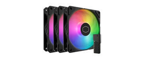 Cooler Master SickleFlow Edge 120 ARGB Blanc (x3)