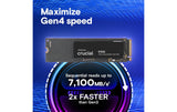 Crucial SSD P310 1TB, M.2 NVMe PCIe Gen4