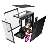 Corsair Affaire iCUE 3500X RGB Midi TG black BTF+ZERO (ATX, mATX, Mini-ITX)