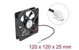 Delock Ventilateur 120x120x25mm 5V