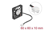 Delock Ventilateur 60x60x10mm 12V