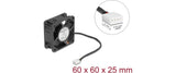Delock Ventilateur 60x60x25mm 24V