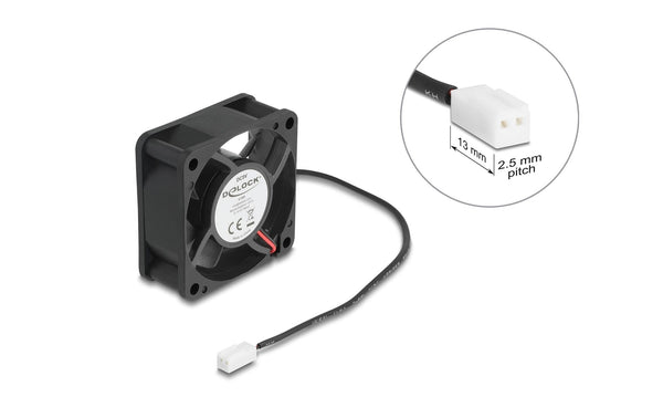 Delock Ventilateur 60x60x25mm 5V