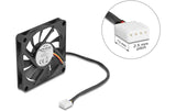 Delock Ventilateur 70x70x10mm 12V