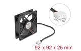 Delock Ventilateur 92x92x25mm 12V