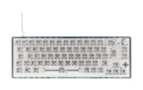 Deltaco TKL Gaming Keyboard mech RGB, trans