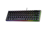 Deltaco TKL Gaming Keyboard memb RGB, black