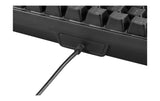 Deltaco TKL Gaming Keyboard memb RGB, black