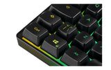 Deltaco TKL Gaming Keyboard memb RGB, black
