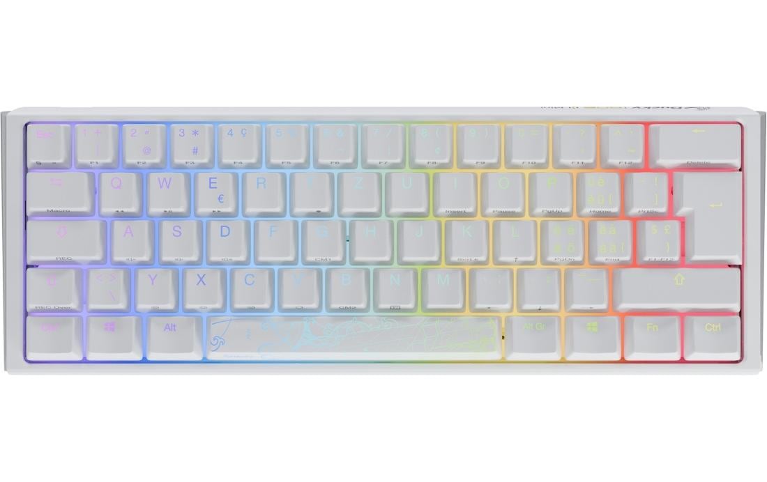 Ducky ONE 3 Mini Classic MX Cherry Red WHI