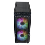 Cooler Master HAF 500, tour midi, ARGB, verre trempé (ATX, E-ATX, mATX, Mini-ITX)