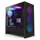 NZXT H5 Flow RGB ( 2024 ) (schwarz, Tempered Glass) (ATX, mATX, Mini-ITX)