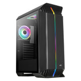 AeroCool Va-t-en Midi Gladiator Duo V1 B/Win/RGB mi.ATX/ATX/IT - Tour (ATX, mATX, Mini-ITX)