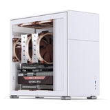 Jonsbo D41 Boîtier ATX, verre trempé - blanc (ATX, mATX, Mini-ATX)