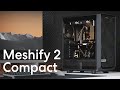 Fractal Meshify 2 Compact TG Dark Schwarz