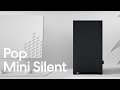 Fractal Pop Mini Silent Schwarz Solid