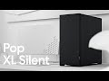 Fractal Pop XL Silent Schwarz Solid