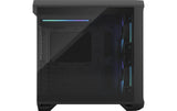 Fractal Torrent Compact Schwarz RGB TG Ligh