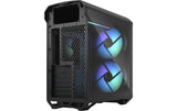 Fractal Torrent Compact Schwarz RGB TG Ligh