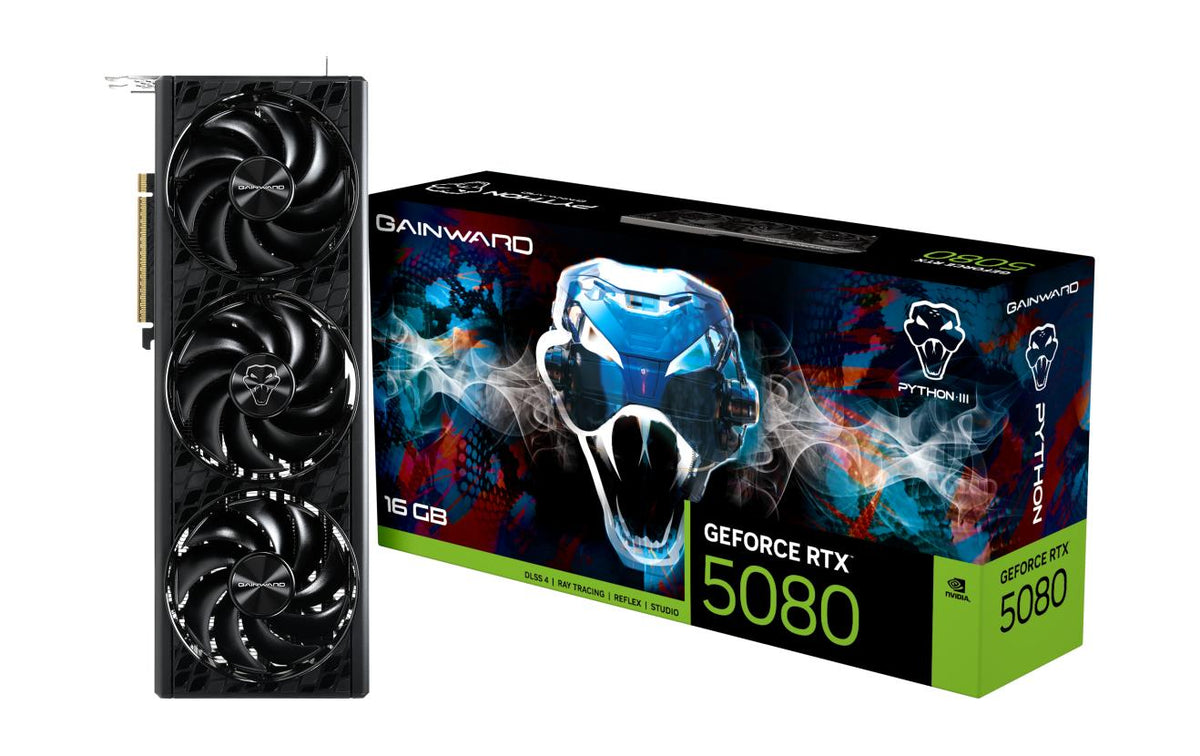 Gainward RTX5080 Python III, 16GB GDDR7