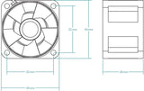 Arctic Cooling S4028-6K 40mm 6000 RPM