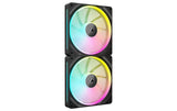 Corsair iCUE LX140 RGB Noir (x2)