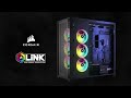 Corsair iCUE LX140 RGB Noir (x2)