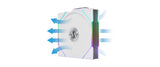 Lian Li UNI FAN TL 120mm Reverse Blanc (x3)