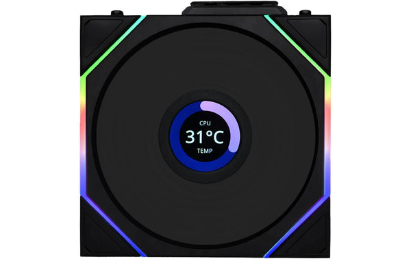 Lian Li UNI FAN TL LCD Reverse 120mm Noir
