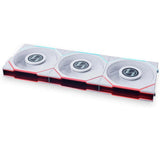 Lian Li UNI FAN TL LCD 120mm Blanc (x3)